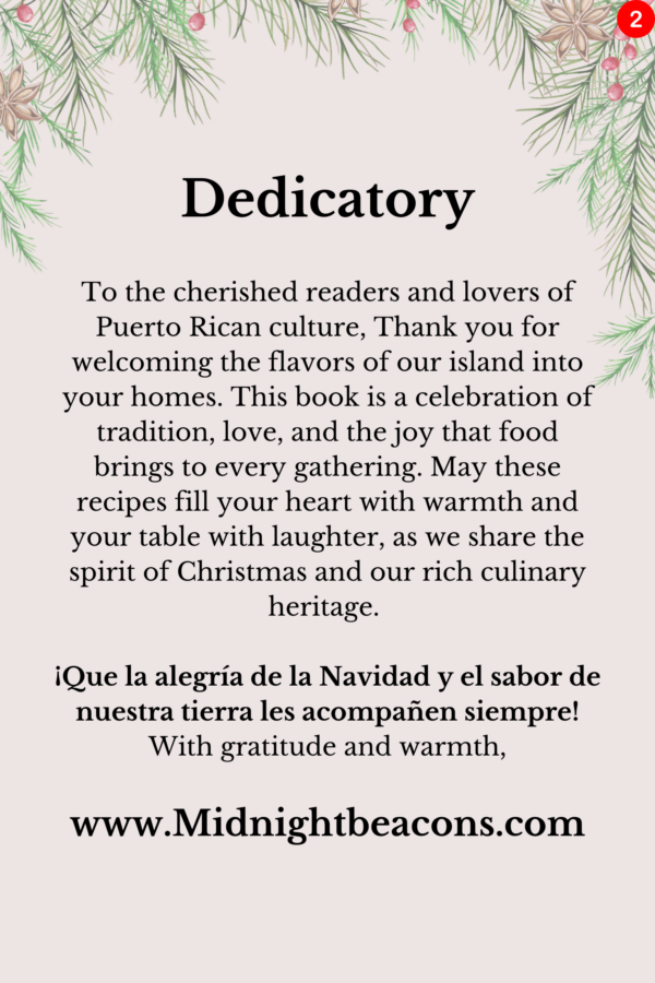 Puerto Rico Christmas Recipes (Digital Book English Version) - Imagen 3