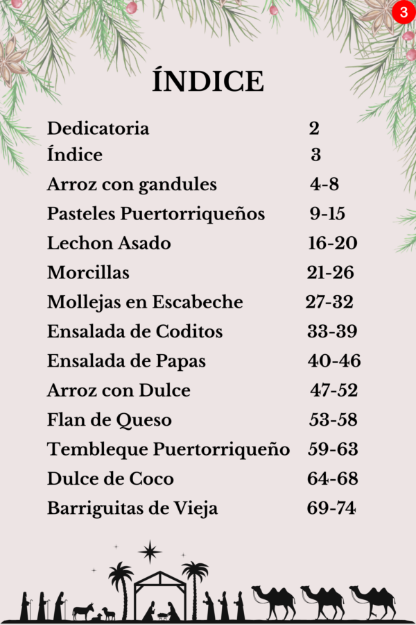 Recetas Navideñas de Puerto Rico (Libro Digital en Español) - Imagen 3